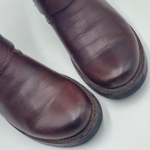 Frye Leather Moto Boots - Picture 5 of 15